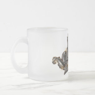 Taza De Cristal Esmerilado Mug de vidrio escarchado (10 oz. y 16 oz.)