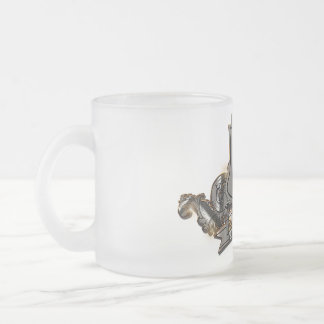 Taza De Cristal Esmerilado Mug de vidrio escarchado (10 oz. y 16 oz.)