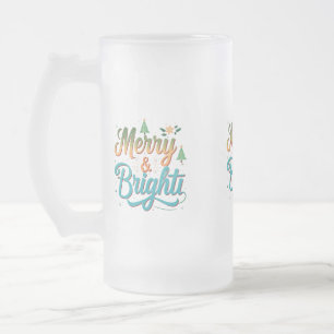 Taza De Cristal Esmerilado Mug de vidrio escarchado - 16 oz