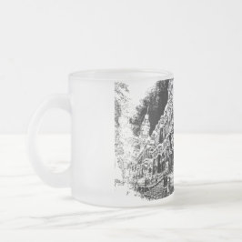 Taza De Cristal Esmerilado Mug de vidrio escarchado, 296 ml