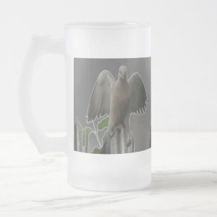 Taza De Cristal Esmerilado Mug de vidrio escarchado de hormigón de ángel derr