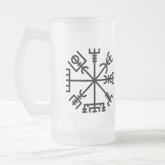 Taza De Cristal Esmerilado Mug de vidrio escarchado, Valhalla Oliver | Vegvis