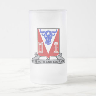 Taza De Cristal Esmerilado Mug de vidrio escarpado
