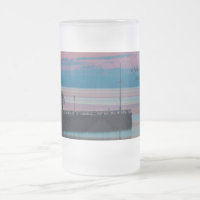 Mug escarcha esmerilada de la mañana