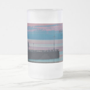 Taza De Cristal Esmerilado Mug escarcha esmerilada de la mañana