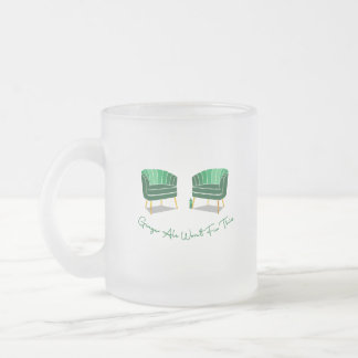 Taza De Cristal Esmerilado Mug escarcha - Ginger Ale no arregla esto