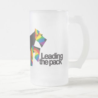 Taza De Cristal Esmerilado Mug. escarcha LTP