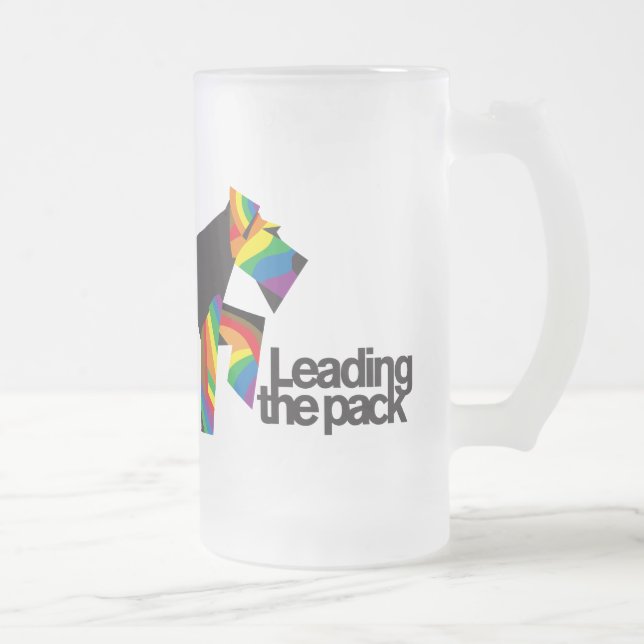 Taza De Cristal Esmerilado Mug. escarcha LTP (Derecha)