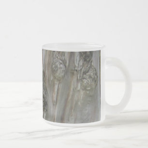 Taza De Cristal Esmerilado Mug - Eucalyptus Bark