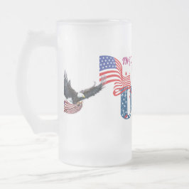 Taza De Cristal Esmerilado Mug Frosty Personalizada