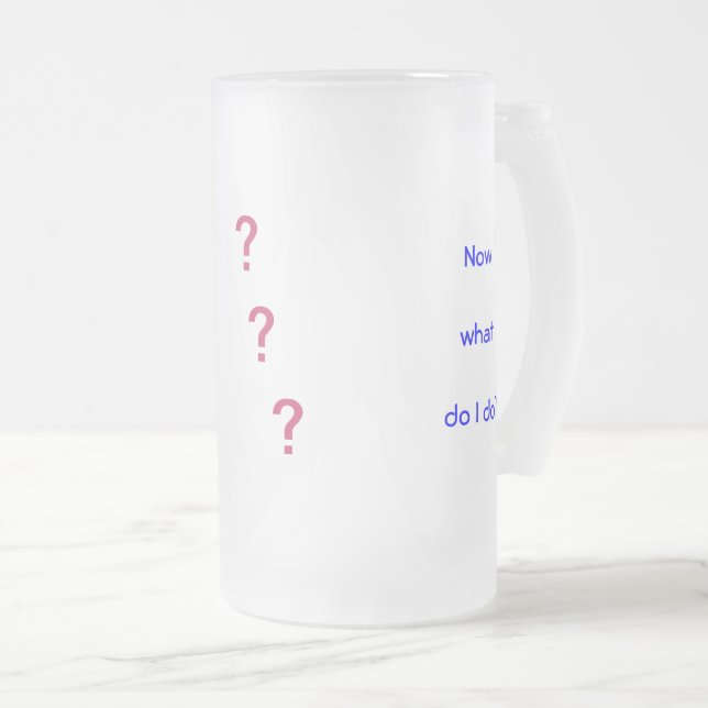 Taza De Cristal Esmerilado Mug - ¡Me he graduado! (Anverso derecho)