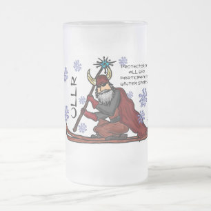 Taza De Cristal Esmerilado Mugre de cerveza Ullr