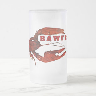 Taza De Cristal Esmerilado Mugre de cruz con escarcha