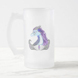 Taza De Cristal Esmerilado Mugre de dragón