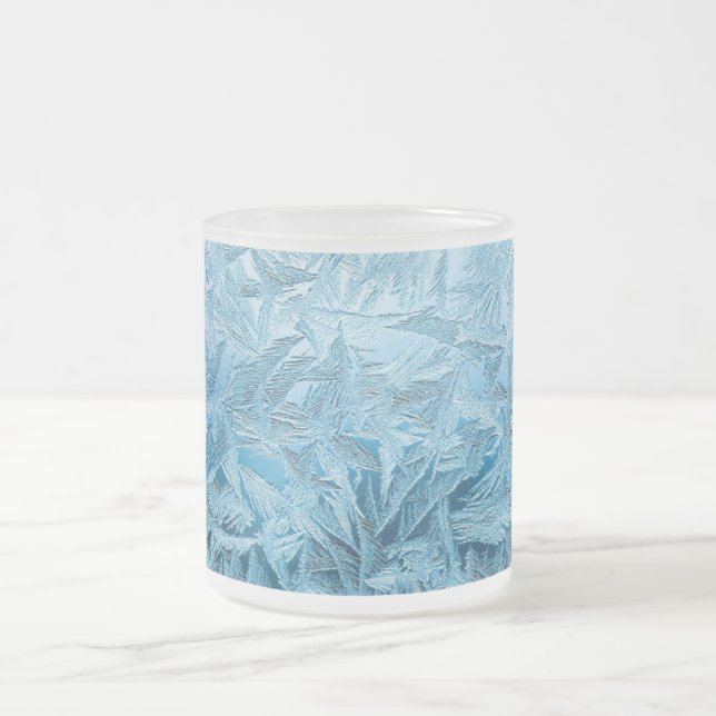 Taza De Cristal Esmerilado Mugre de invierno (Centro)