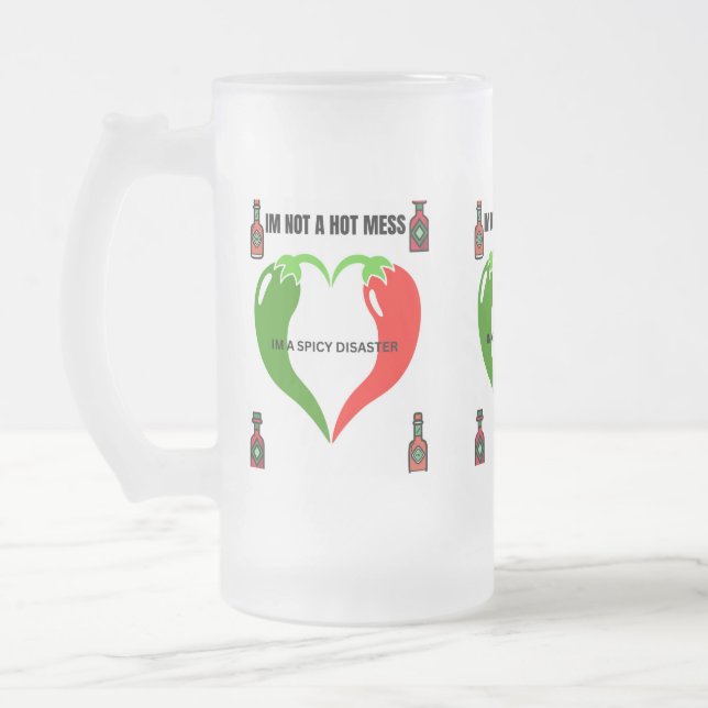 Taza De Cristal Esmerilado Mugre de vidrio escarchado (Izquierda)