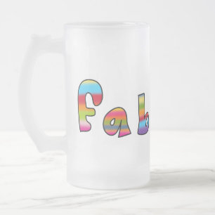 Taza De Cristal Esmerilado Mugre fabulosa