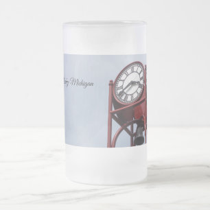 Taza De Cristal Esmerilado Mugre helada de la Torre Petosky
