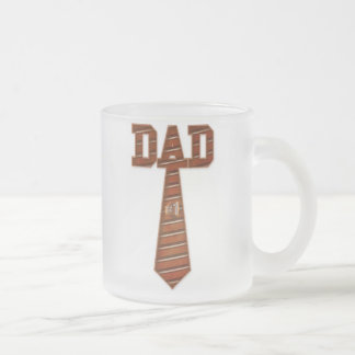 Taza De Cristal Esmerilado Mugre helada de papá