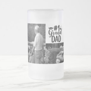 Taza De Cristal Esmerilado Mugre helada personalizada #1 de Gran Padre