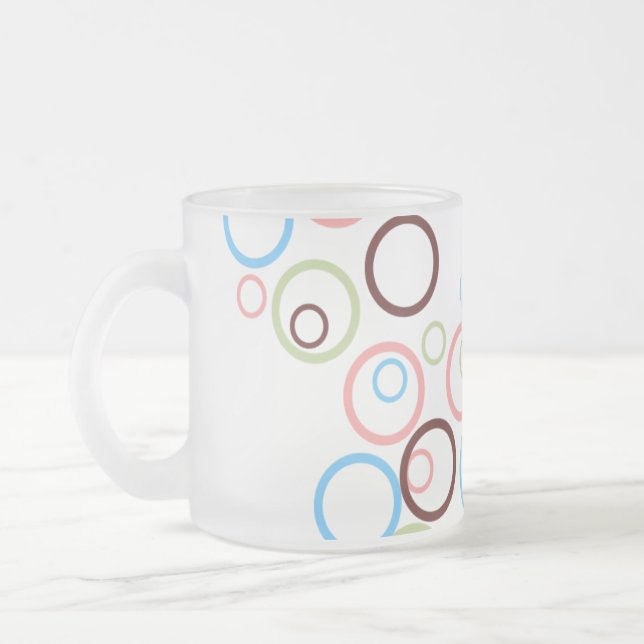 Taza De Cristal Esmerilado Mugs & Cup (Izquierda)