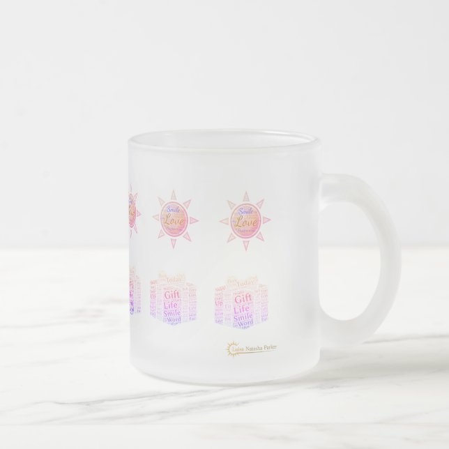 Taza De Cristal Esmerilado Mugs & Cups (Derecha)