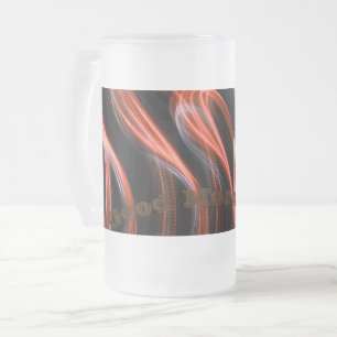 Taza De Cristal Esmerilado Mugs de vidrio escarchado