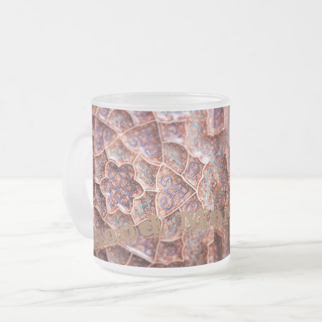Taza De Cristal Esmerilado Mugs de vidrio escarchado (Anverso izquierdo)