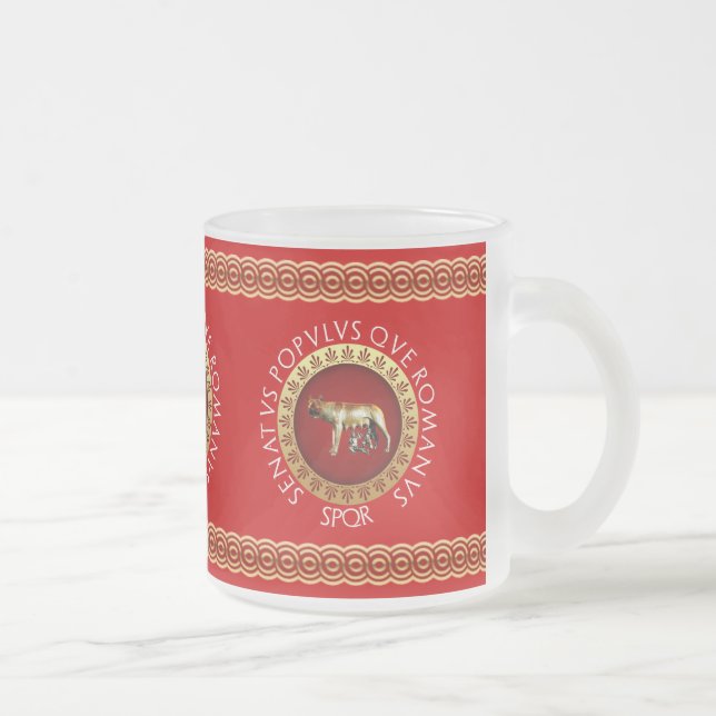 Taza De Cristal Esmerilado Mugs imperiales (Derecha)