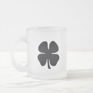 Taza De Cristal Esmerilado Muñeca de vidrio espumoso negro
