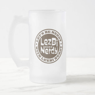 Taza De Cristal Esmerilado Muñeca helada de lezbi