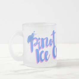 Taza De Cristal Esmerilado Muñecas y café