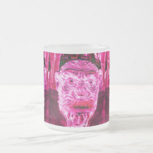 Taza De Cristal Esmerilado Muro de los fantasmas
