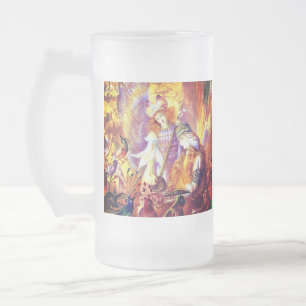 Taza De Cristal Esmerilado Música de hadas