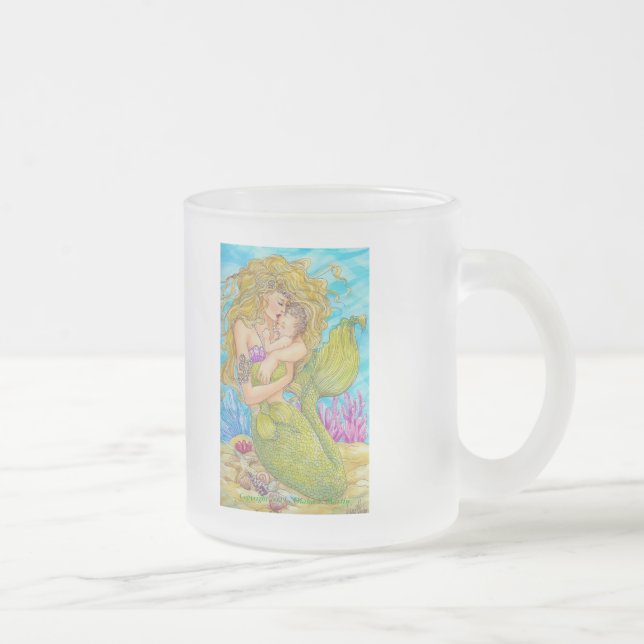 Taza De Cristal Esmerilado Muy uno (Derecha)