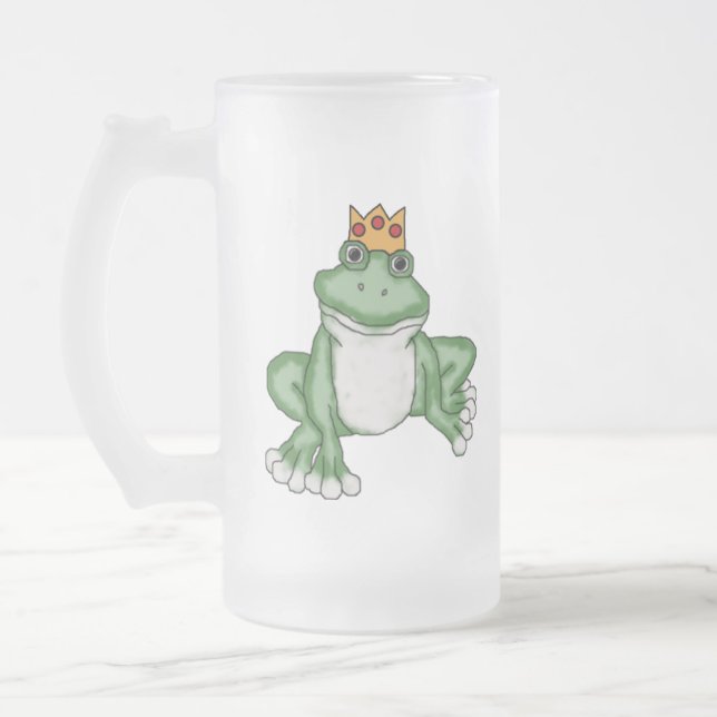 Taza De Cristal Esmerilado My Frog Prince Mug - SRF (Izquierda)