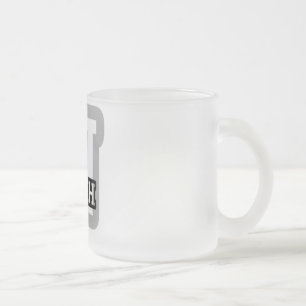 Taza De Cristal Esmerilado N está para Nash