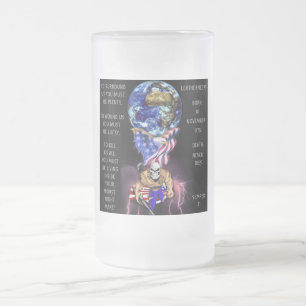 TAZA DE CRISTAL ESMERILADO NACIDO: 10 NOV. 1775