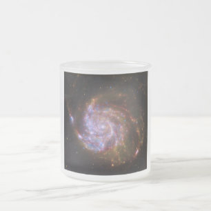 Taza De Cristal Esmerilado Nacimiento estelar en el volante: Galaxia M101