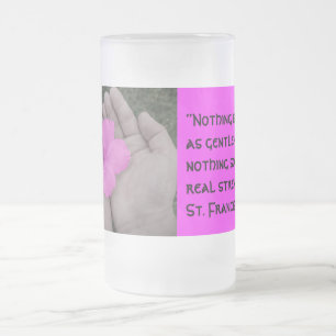 Taza De Cristal Esmerilado "Nada es tan fuerte como GEN…