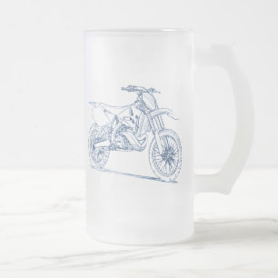 Taza De Cristal Esmerilado Ñame YZ250 2010