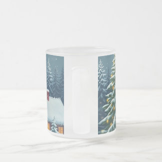Taza De Cristal Esmerilado Navidades Coffee Mug