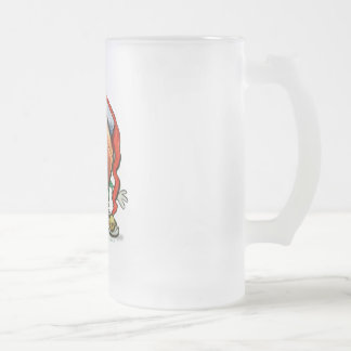 Taza De Cristal Esmerilado Navidades de baloncesto