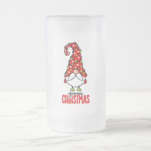 Taza De Cristal Esmerilado Navidades de Gnomie