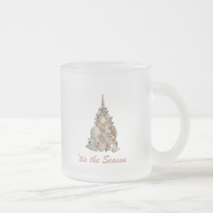 Taza De Cristal Esmerilado Navidades de Snowbird Mug