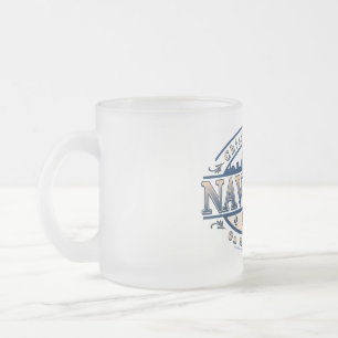 Taza De Cristal Esmerilado Navy Pier Chicago