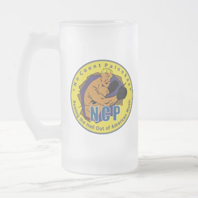 TAZA DE CRISTAL ESMERILADO NCP FROSTYS (Izquierda)