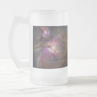 Taza De Cristal Esmerilado Nebulosa de Orión