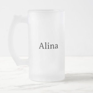 Taza De Cristal Esmerilado Negocio Profesional Simple 16 oz