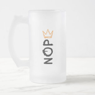 Taza De Cristal Esmerilado No hay reyes América Democracia Anti-Trump I